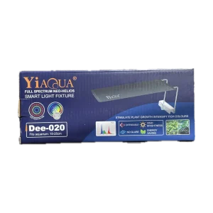 Compact 15cm LED aquarium light with full plant growth spectrum for small fish tanks and planted aquascapes.